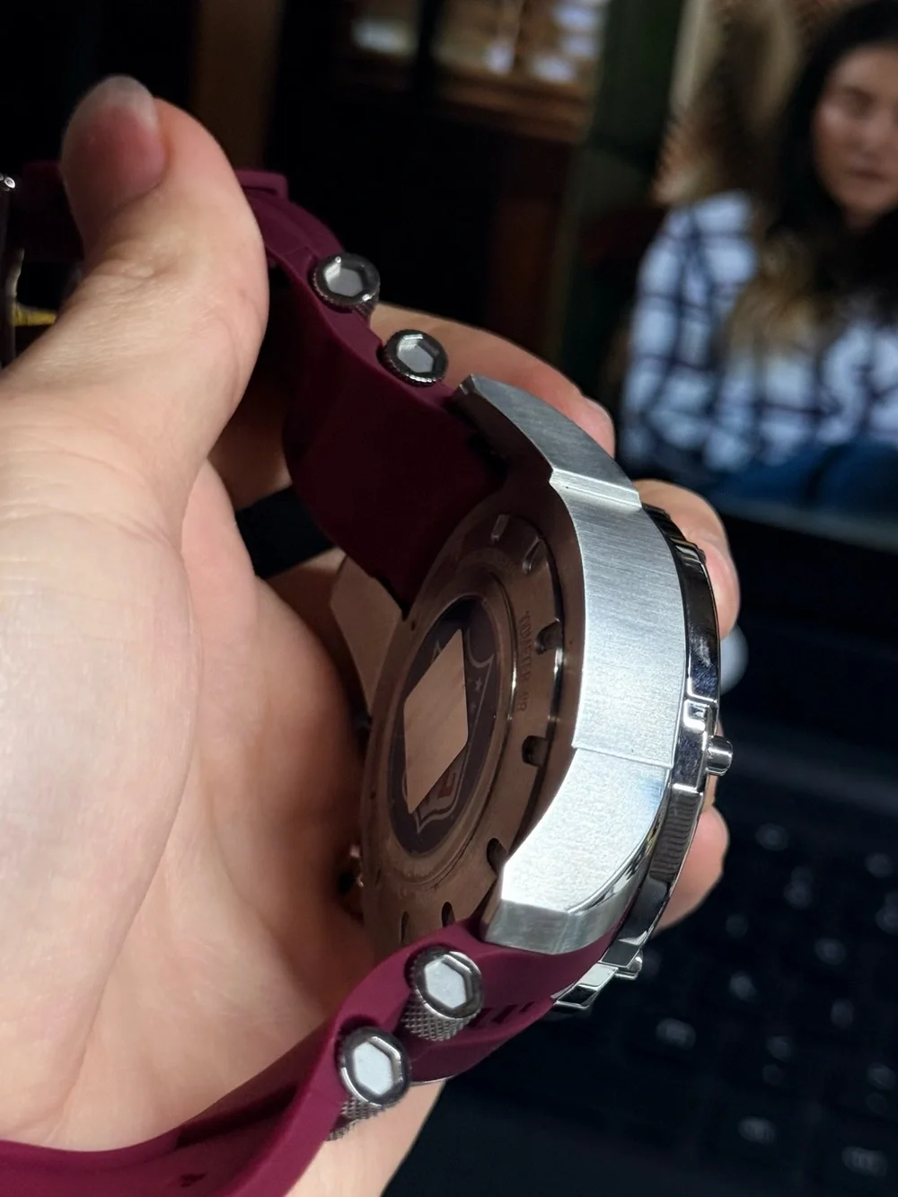 Washington Football Team Bulova Maroon and Gold Sports Watch